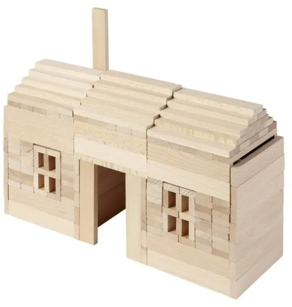 Goki Wooden Building Planks 200 pcs.